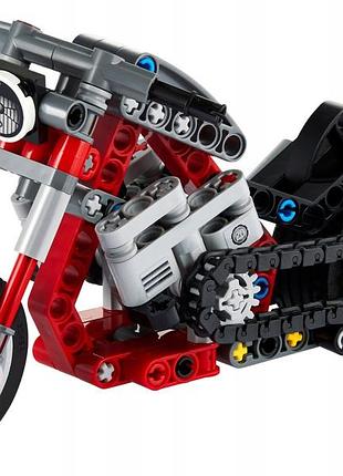 Конструктор lego technic 42132 мотоцикл 4