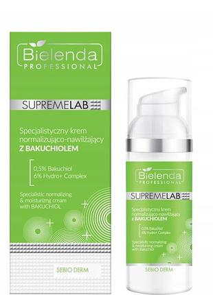 Набір з 3 штук крем bielenda professional supremelab sebio derm з бакучіолом 50 мл