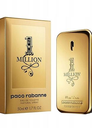 Туалетна вода paco rabanne 1 million edt 50 мл