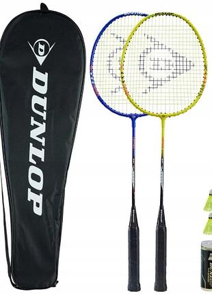 Набір для бадмінтону dunlop nitro-star для 2 осіб