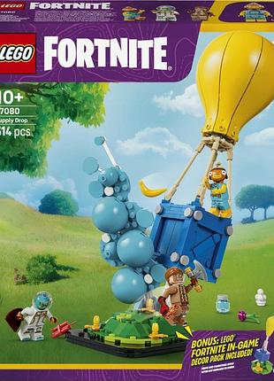 Конструктор lego fortnite zrzut zaopatrzenia 77080