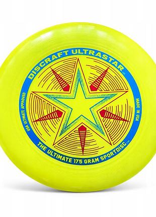 Диск discraft ultra-star 175 г для ultimate frisbee 2