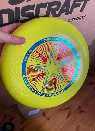 Диск discraft ultra-star 175 г для ultimate frisbee 3