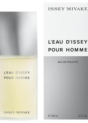 Туалетна вода issey miyake l'eau d'issey pour homme edt 200 мл