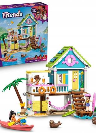 Конструктор lego 42699 friends будиночок на пляжі з тюленями