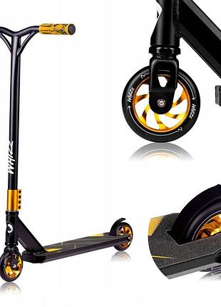 Професійний трюковий самокат abec-9 для важкості до 100 кг lionelo whizz