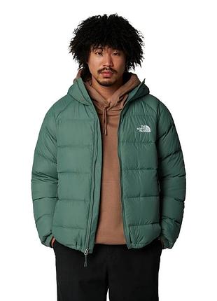 Мужская пуховая куртка the north face hydrenalite down jacket зеленый xs код: nf0a5giech duck green