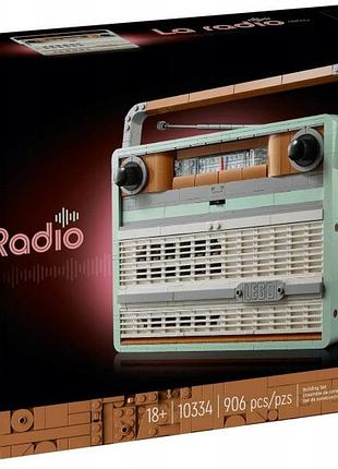 Конструктор lego icons radio w stylu retro 10334