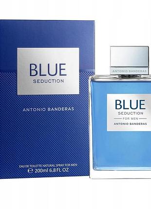 Туалетна вода antonio banderas blue seduction 200ml для чоловіків