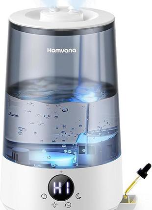 Увлажнитель воздуха 3.6 л homvana ultrasonic humidifier h101 диффузор-увлажнитель для эфирных масел с подсветкой