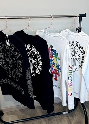 Лонгслів chrome hearts хс-с