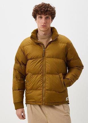 Чоловіча пухова куртка the north face down paralta puffer гірчичний m код: nf0a85281ob moss green