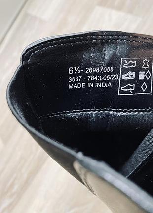 Ботінки челсі  шкіряні m&s p  6 1/2 10