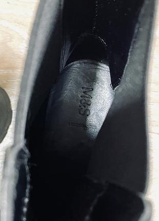 Ботінки челсі  шкіряні m&s p  6 1/2 9