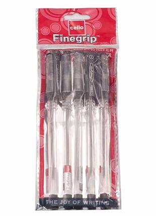 Ручка масляна finegrip, чорна