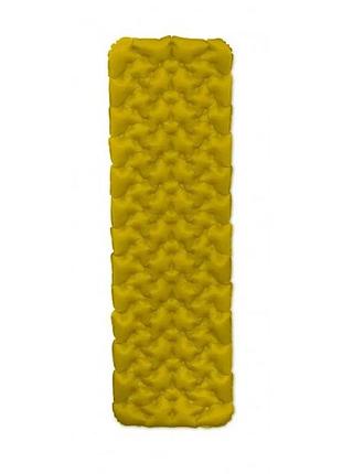 Коврик надувной pinguin ventra r3,5 mustard