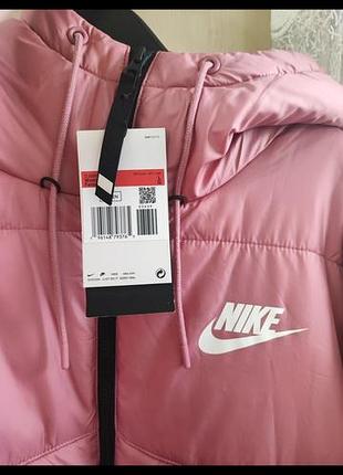 Куртка жіноча nike рожева l