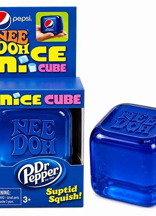 Іграшка-антистрес needoh nice cube pepsi, сквіш-кубик