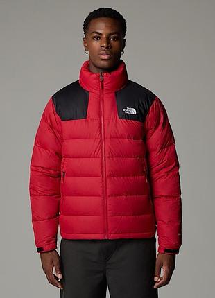 Мужская пуховая куртка the north face massif down jacket красно-черный xl код: nf00anjgr7e1 rage red
