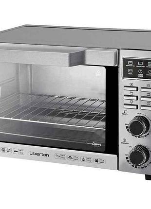 Електродуховка 2000вт 50л leo-501e inox тм liberton