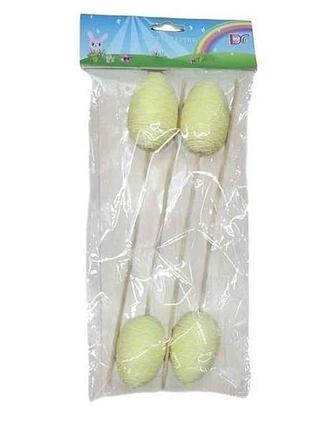 Декор великодній easter eggs 20см (4шт/уп) r40509 тм stenson