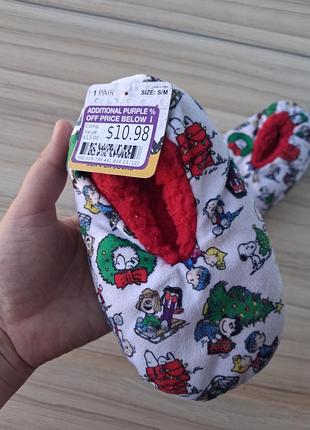 Детские тапочки peanuts snoopy 2