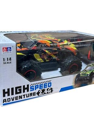 Машинка позашляховик на пульті керування high speed