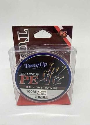 Лiска tuneup 0,18мм 5,20кг 100м прозорий sm-y-19-018 тм prc