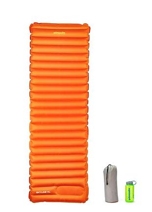 Надувной коврик pinguin skyline xl orange