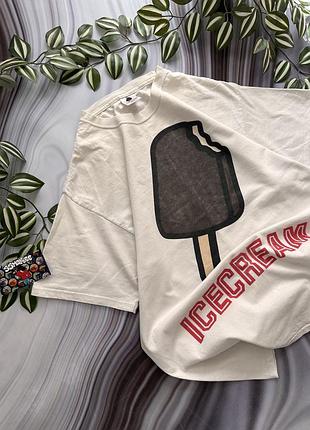 Оверсайз ice cream футболка by billionaire boys club bape style