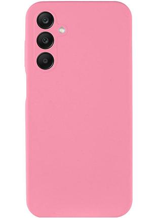 Чохол накладка ummi lakshmi silicone cover full camera (захист камери) силіконовий з мікрофіброю для samsung galaxy a05s pink