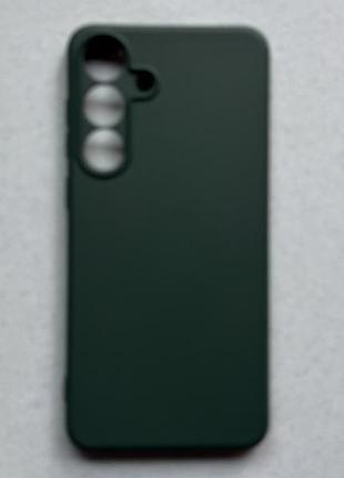 Samsung galaxy s25 fe чохол wave colorful case forest green (tpu) силікоовинй протиударний зелений накладка панель бампер