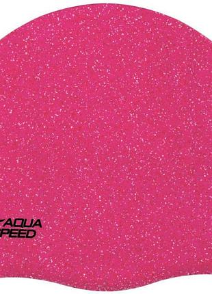Шапка для плавання aqua speed reco 9785 рожевий уні osfm