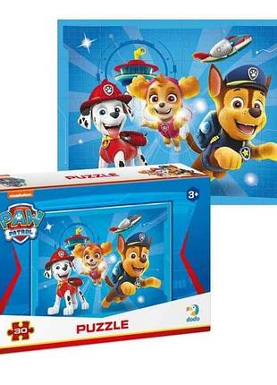 Пазли 30ел. paw patrol 200142 тм dodo