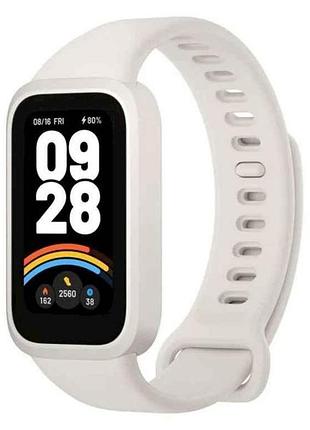 Фитнес браслет mi smart band 9 active original bhr9441gl укр.мовая bt5.3 lcd1.47 5atm 300mah beige white тм xiaomi