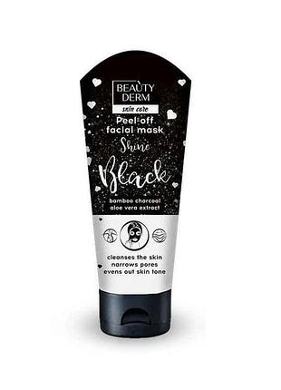 Маска-пленка 75мл для лица black тм beautyderm