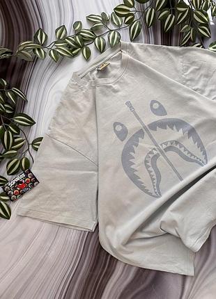Оригінал bape оверсайз a bathing ape футболка xl stussy style