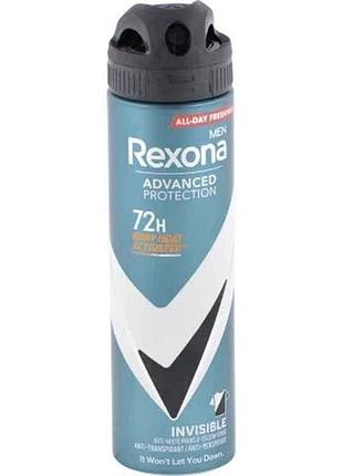 Дезодорант-антиперспирант 150мл men неводымый на чёрном и белом 72 часа тм rexona