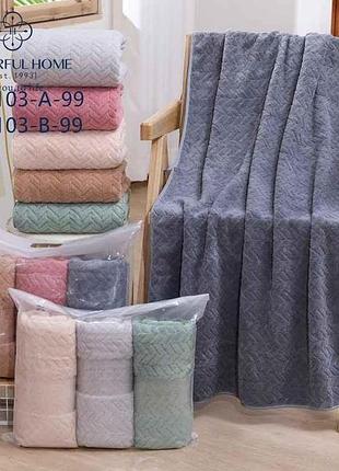 Рушник 50*90 мікрофібра арт.501-103в тм colorfulhome