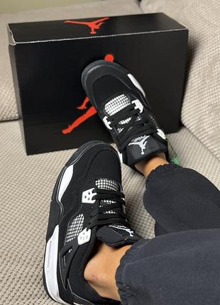 Nike air jordan 4 white thunder premium 2