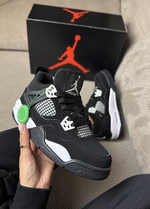 Nike air jordan 4 white thunder premium 5