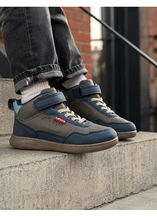 Кросівки для хлопчика високі levi's 00000004926, розмір 35 (22,5 см.)