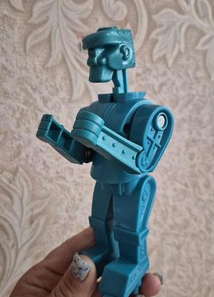Робот mattel синій,blue bomber