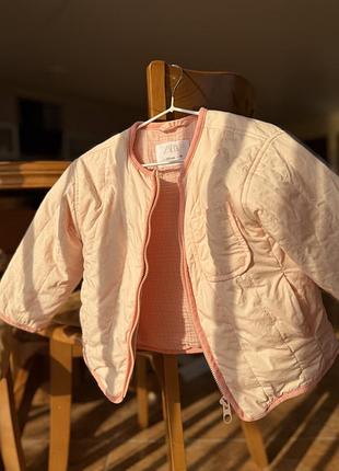 Куртка легка для дівчинки zara
