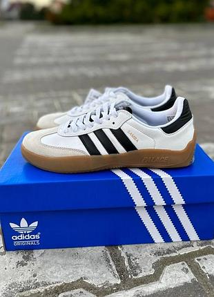 Adidas puig samba palace white black