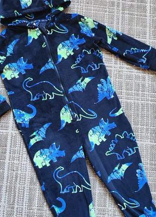 Теплая и мягкая пижама кигуруми из королевского велюра