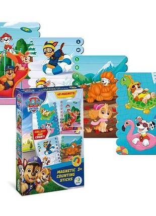 Набор магнитов paw patrol для подсчета сезоны 40ел. 200655 тм dodo