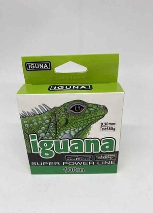 Лiска iguana 0,30мм 8,6кг 100м прозорий sm-y-18-030 тм prc