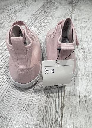 Кеди для дітей h&m рожеві, розмір 28 3