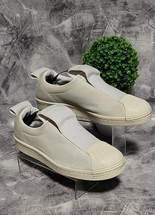 Женские кроссовки adidas originals superstar slip-on, 37/23 см